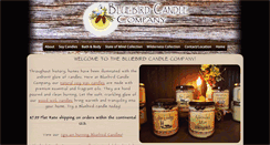 Desktop Screenshot of bluebirdcandle.com